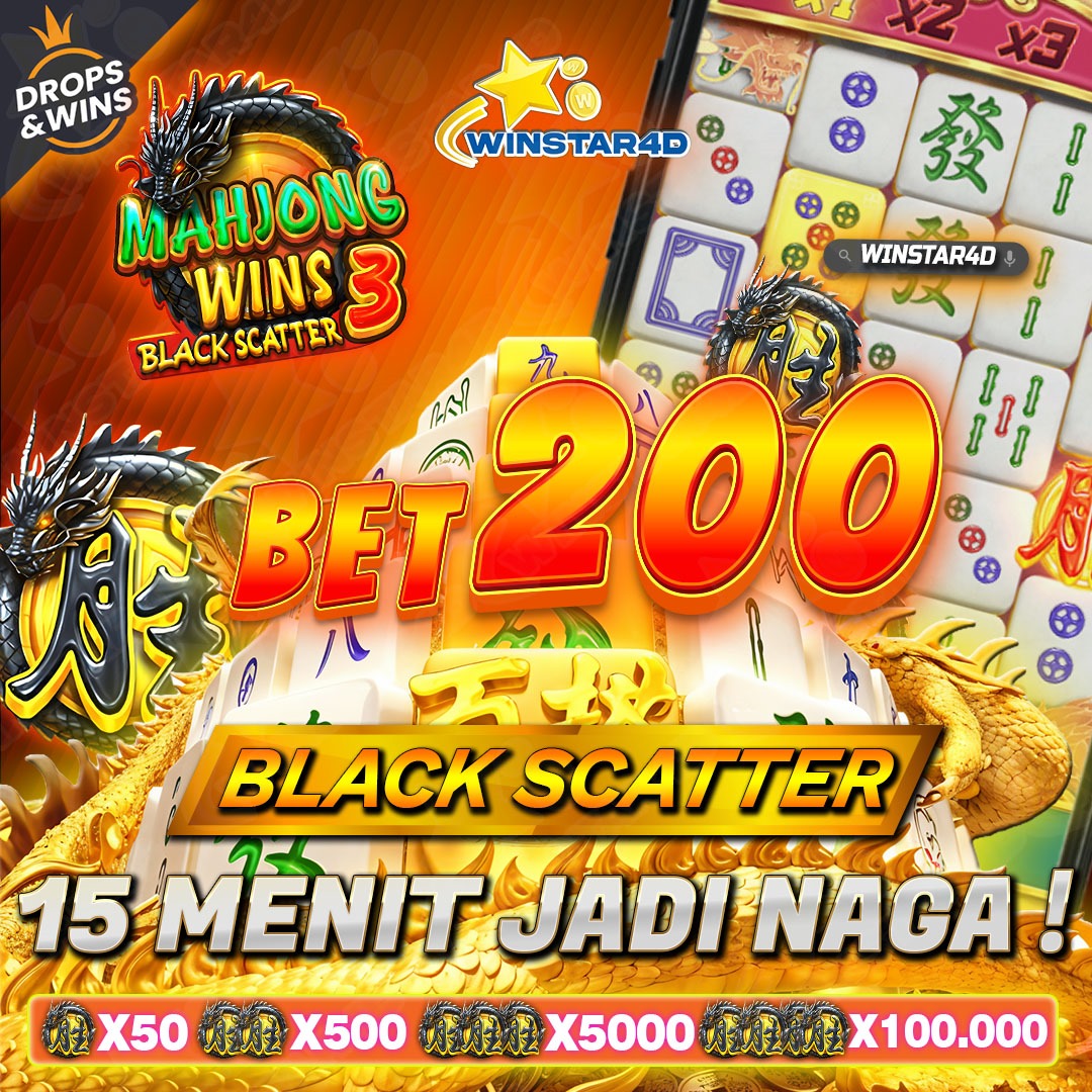  Black Scatter is no longer a myth, play now and get a sensational win at Winstar4D